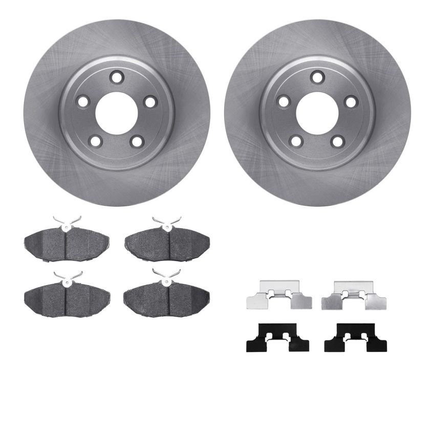 Dynamic Friction 6612-54023 Rotor Kit