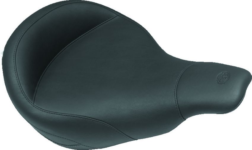 Mustang Motorcycle 76083 Mustang 97-07 Harley Electra Glide Std, Road Glide Super Touring Solo Seat - Black