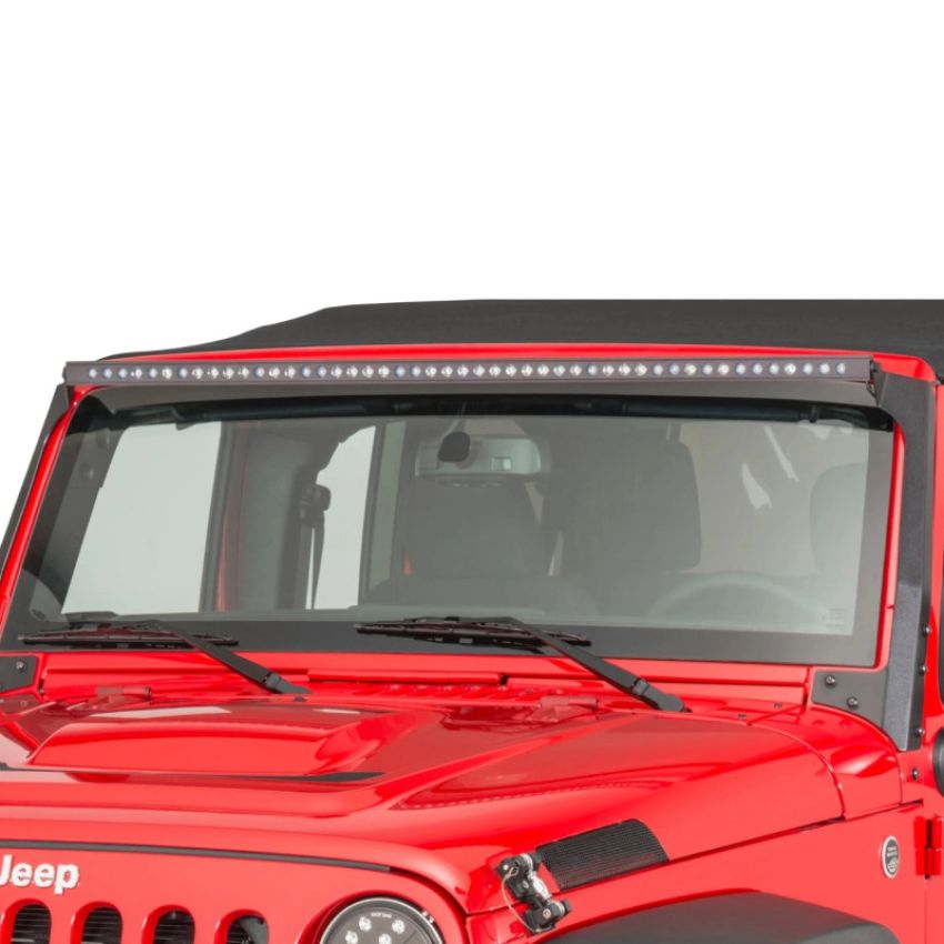 Putco 10050JK 07-18 Jeep Wrangler JK - 50in Luminix Light Bar w/ Roof Bracket Luminix Jeep LED Kits