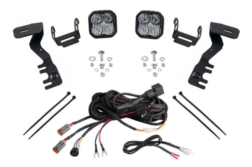 Diode Dynamics DD7940 2024+ Toyota Tacoma SS3 LED Ditch Light Kit- Pro White Combo