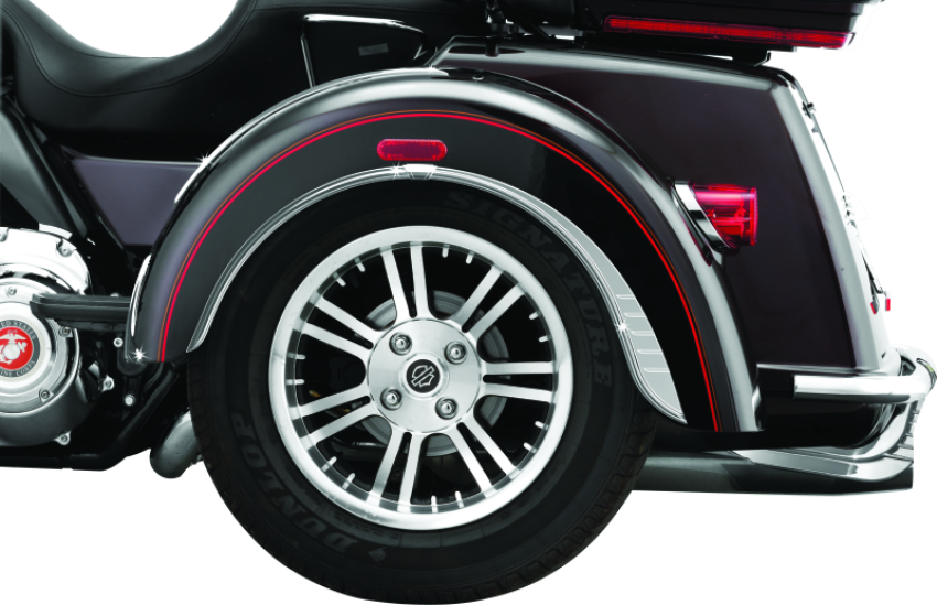 Kuryakyn 7216 Top Fender Accent For Trikes Chrome
