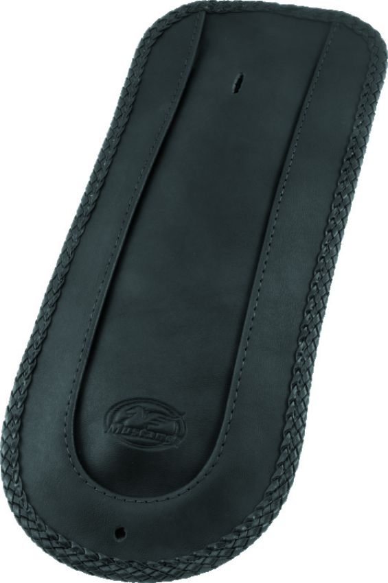 Mustang Motorcycle 78060 Mustang 06-17 Harley Dyna , 93-17 Wide Glide Fender Bib - Black