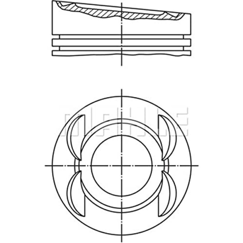 MAHLE 028 03 01 Engine Piston