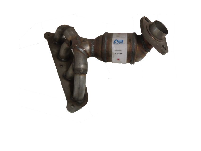 AB Catalytic 43249 Direct Fit Manifold Catalytic Converter CALI EMIS (Non. CARB Compliant)