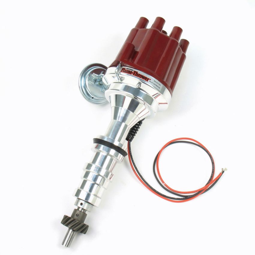 PERTRONIX IGNITION PRTD133701 BBF FE Billet Dist. w/Red Cap