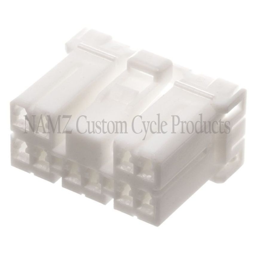 NAMZ NA-174465-2 AMP Multilock 10-Position Female Wire Plug Housing (HD 73160-96BK)