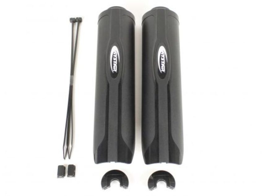 Daystar KU20030BKA 2.0 Shock Guard Pair - Black - Fits /Procomp/Tuff Country/Rancho/Skyjacker Shocks