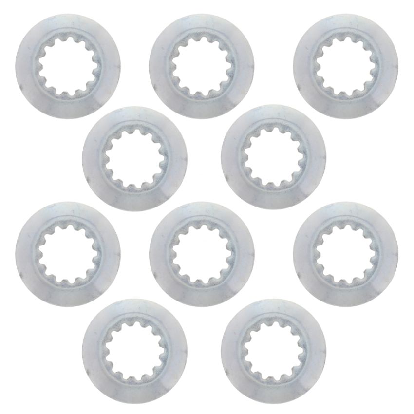 All Balls Racing 25-6016 87-04 Kawasaki KFX250 Mojave Sprocket Retainer Kit 10 pk Washers or Snap-Rings