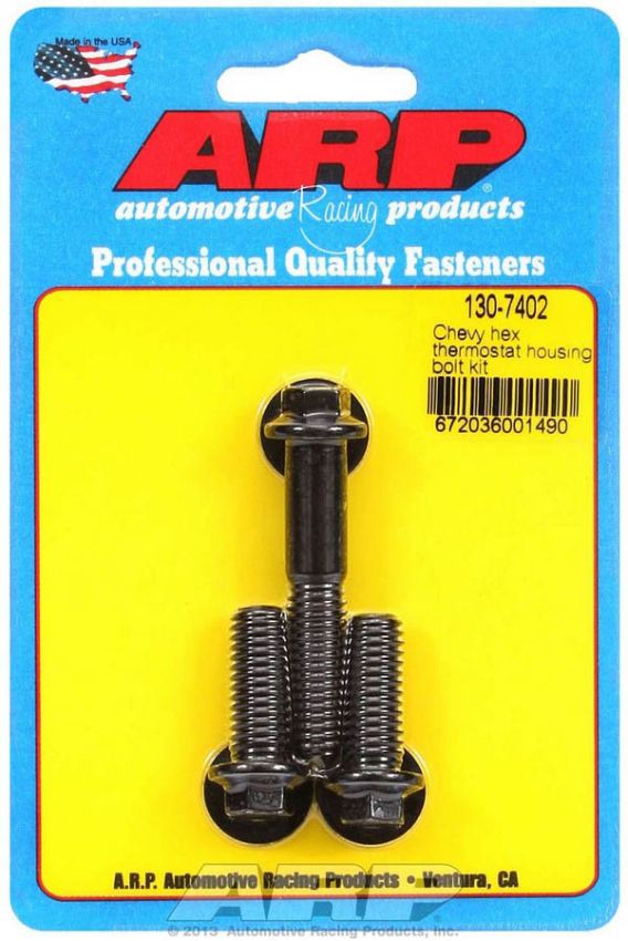 ARP ARP130-7402 Chevy Thermostat Housing Bolt Kit - 6pt.