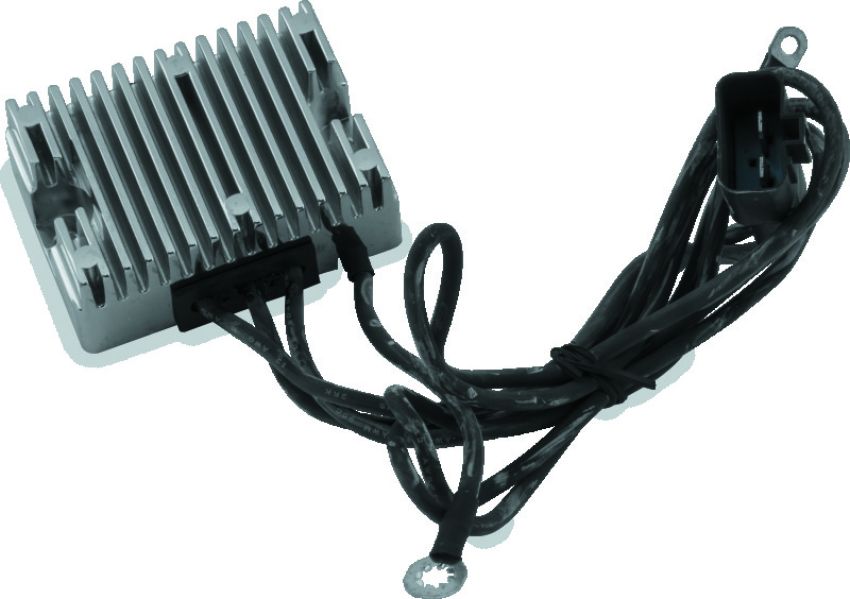 TwinPower 498299 Twin Power 99-03 FXD Voltage Regulator Chrome Replaces H-D 74518-99A 32 Amp