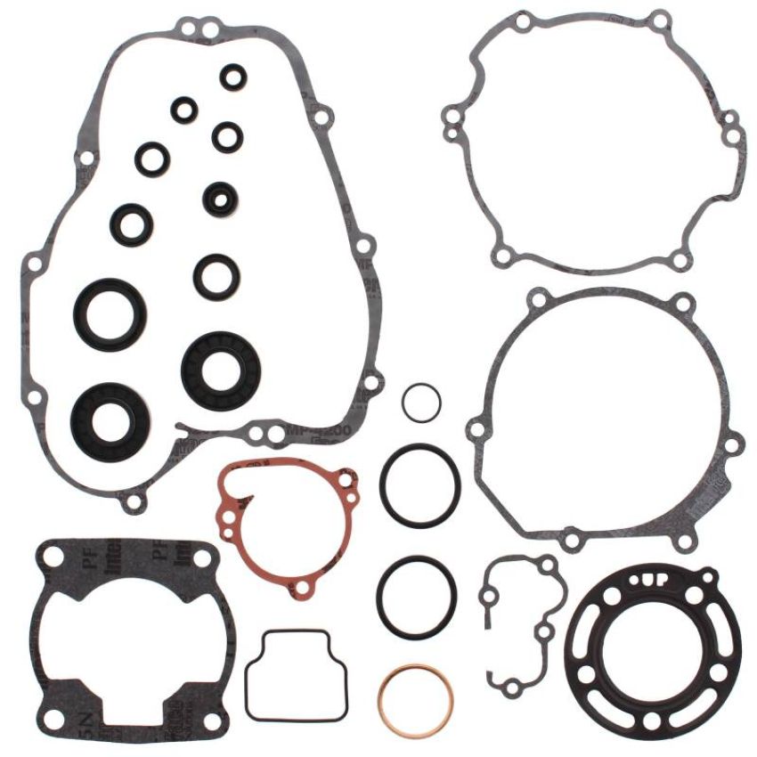 Vertex Pistons 811410 Vertex Gaskets 98-00 Kawasaki KX80 Complete Gasket Kit w/ Oil Seals