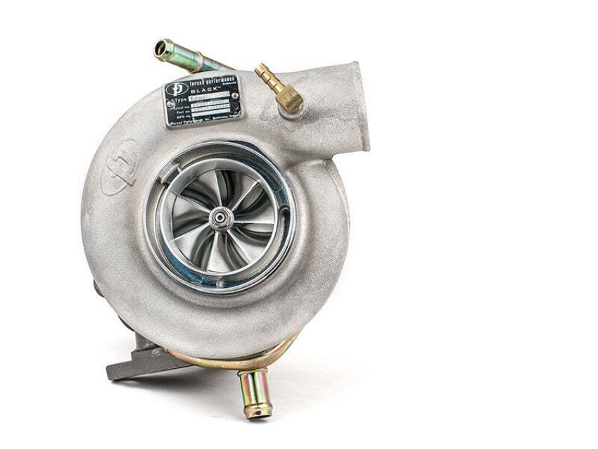 Forced Performance 2025150-0502010 Subaru STi/WRX Black Turbo 84mm Black Housing Internal WG w/Oil Line (D/S Only)