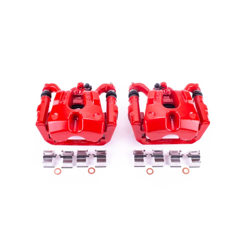 PowerStop S5530 Red Powder Coated Calipers