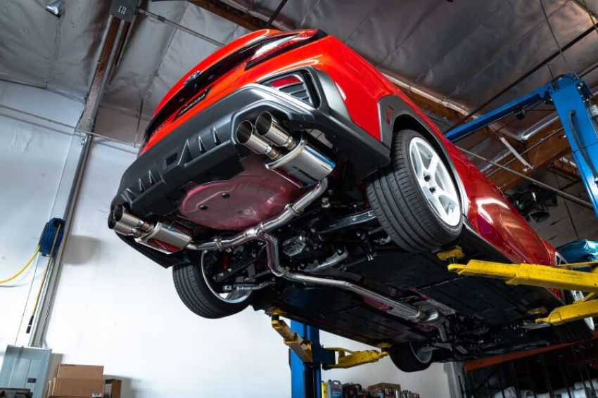 Remark RK-C4076S-02C 22+ Subaru WRX VB Quad Tip Catback Exhaust - Stainless Steel  (Resonated)