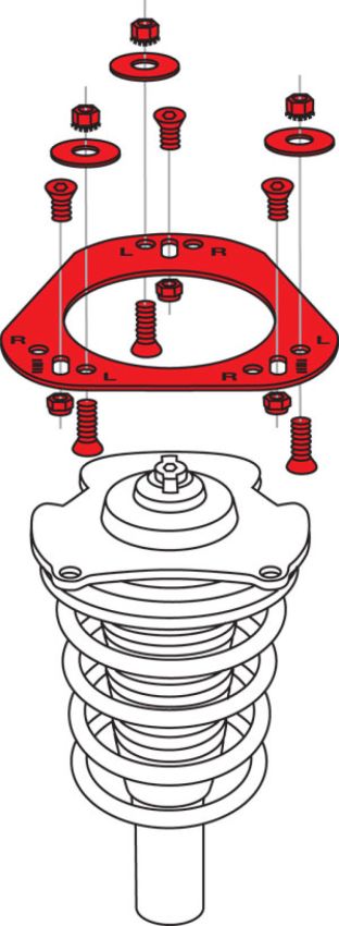 SPECIALTY PRODUCTS COMPANY 89635 FRT CAMB ADJ-TAURUS/SABLE