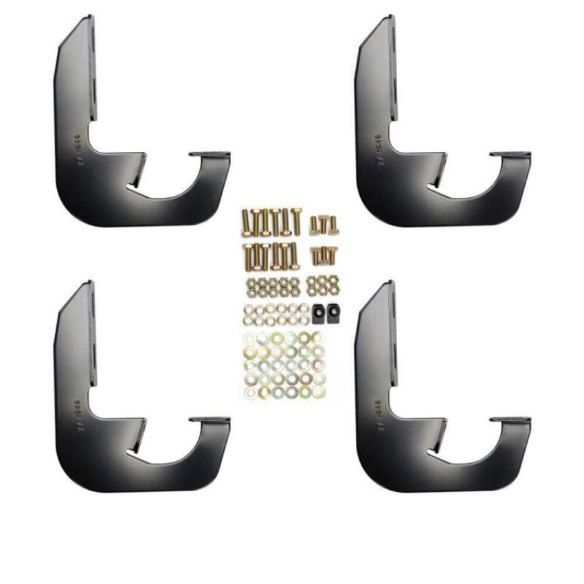 Westin 2014-2018 Chevy Silverado 1500 Reg Cab (Rocker Mount) Running Board Mount Kit - Black