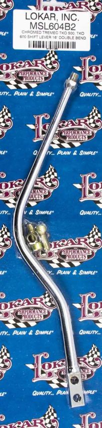 LOKAR LOKMSL604B2 TKO500/600 Shift Lever 16in Aluminum chrome