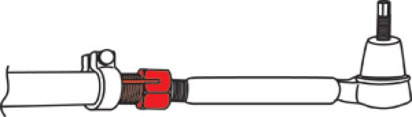 SPECIALTY PRODUCTS COMPANY 23605 JEEP JK HEX TIE ROD