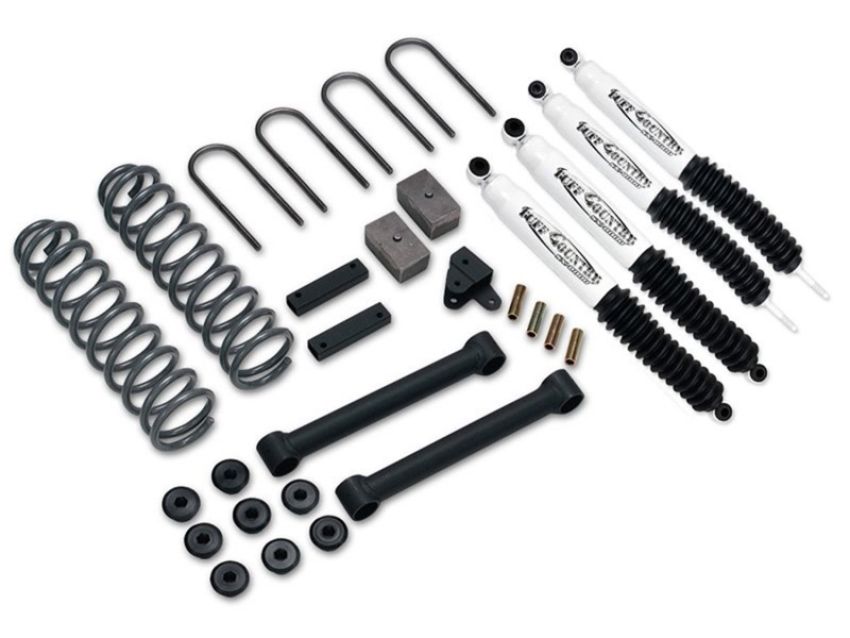 Tuff Country 43800KN 87-01 Jeep Cherokee 4x4 3.5in Lift Kit EZ-Ride (SX8000 Shocks)
