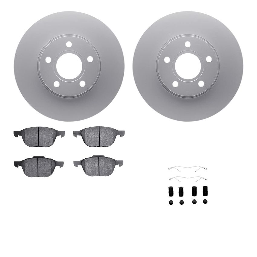 Dynamic Friction 4612-54017 Rotor Kit