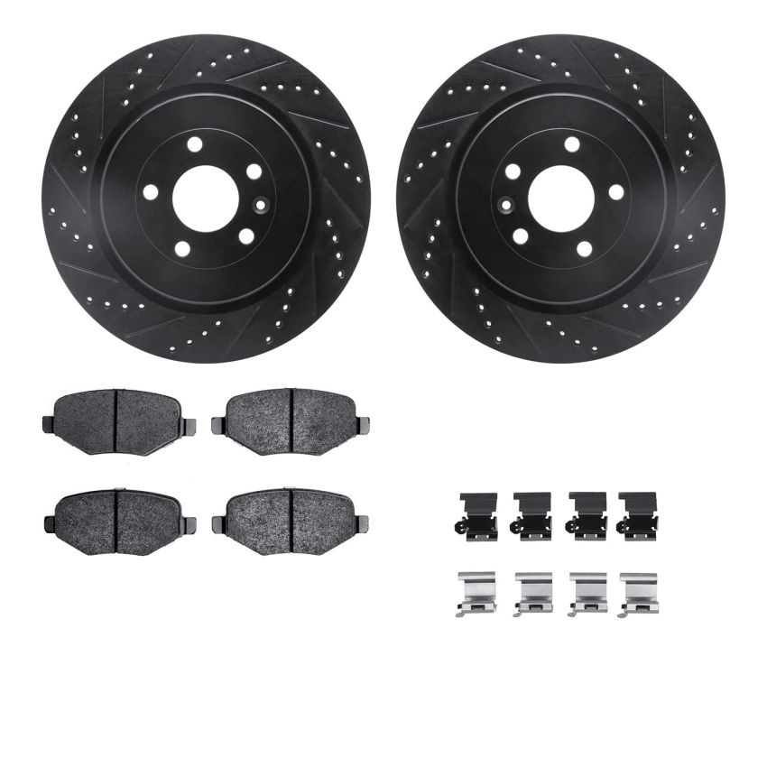 Dynamic Friction 8512-54165 Rotor Kit