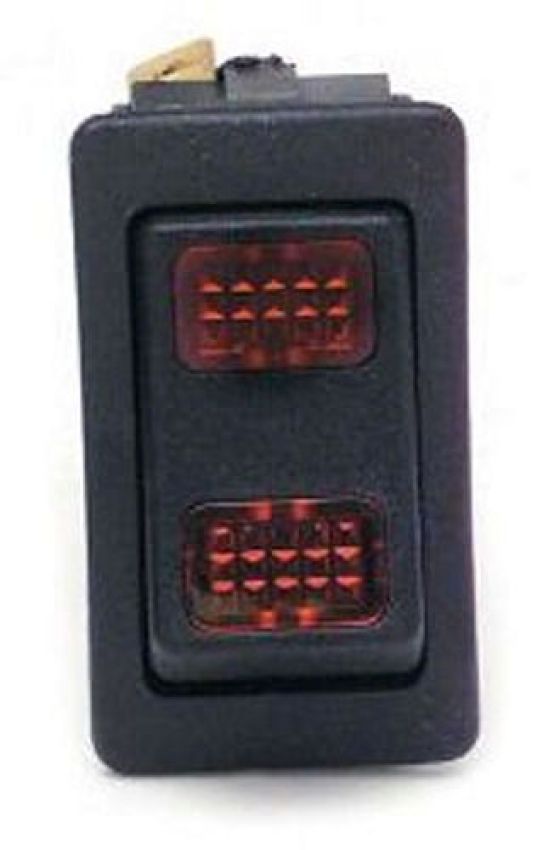 PAINLESS WIRING PWI80403 Rocker Switch Red