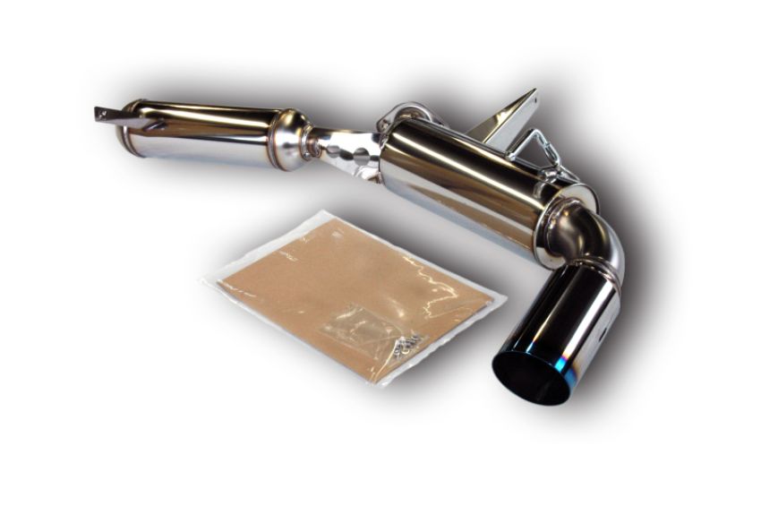 HKS 32003-BM002 08 Mitsubishi Lancer DE ES and GTS Hi-Power Rear Muffler