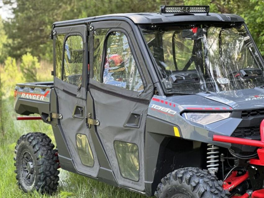 Seizmik 52-06025kit 18+ Polaris Ranger 1000 XP Crew Framed Rear Door Kit