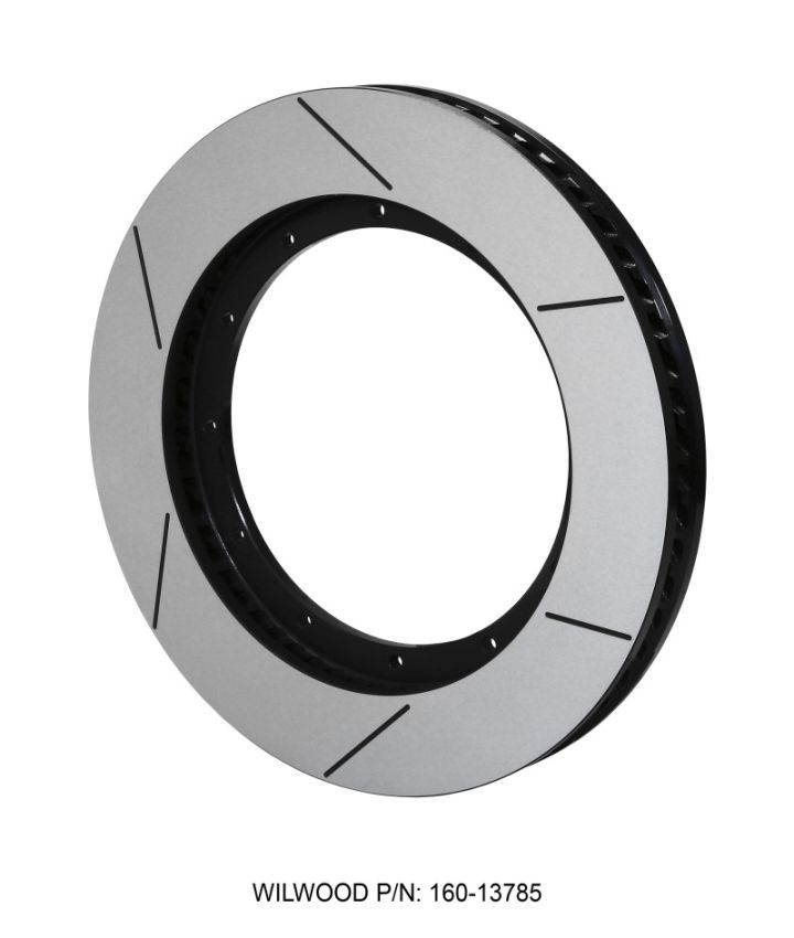 Wilwood 160-13785-GTB Rotor-GT60 SPC-37-RH-BLK 15.00 x 1.50 - 12 on 9.75in