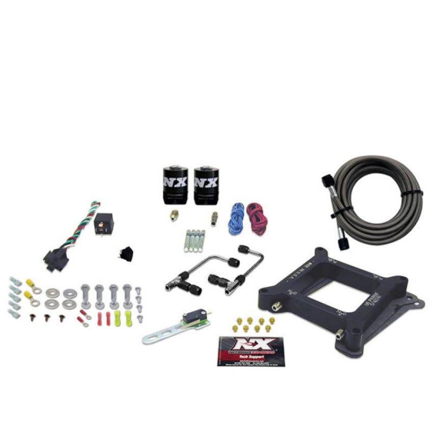 Nitrous Express 60040-00 4150 Gemini STAGE 6, (50-100-150-200-250-300HP) LESS BOTTLE