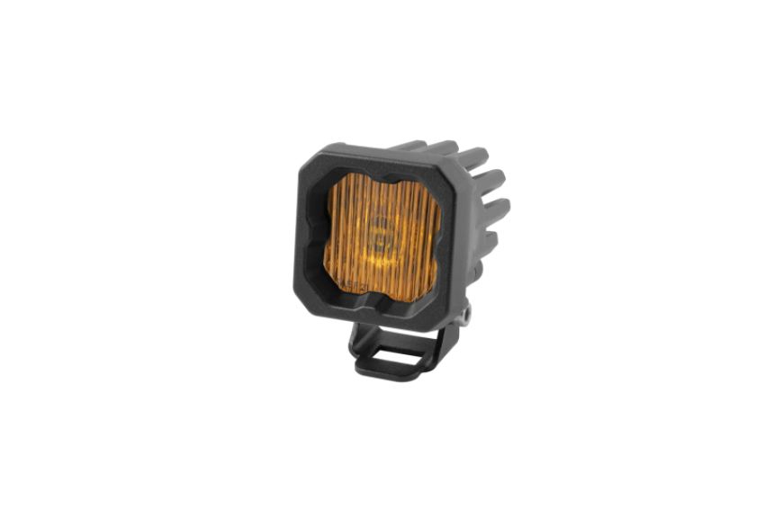 Diode Dynamics DD6848S Stage Series C1 LED Pod - Yellow SAE Fog Standard ABL Each