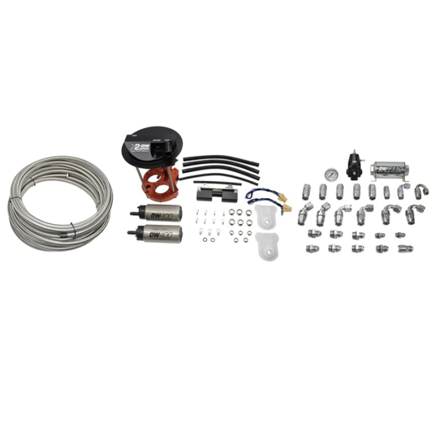 DeatschWerks 9-401-620-7003 16-19 Cadillac CTS-V X2 Series Fuel Pump Module With Dual DW400 and PTFE Return Kit