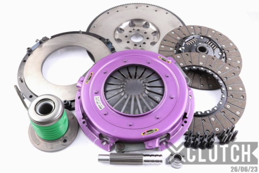 XCLUTCH XKFD27655-2A 11-14 Ford Mustang GT 5.0L 10.5in Twin Sprung Organic Clutch Kit