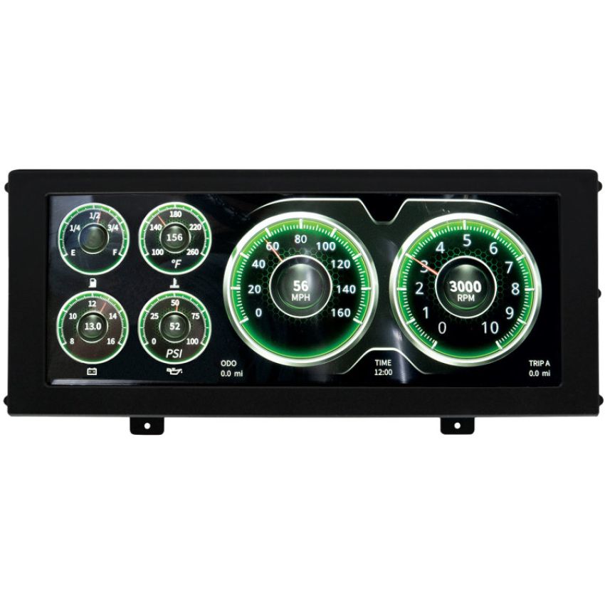 AutoMeter 7000 Digital Instrument Display, Color Lcd, Panel Mount, Universal