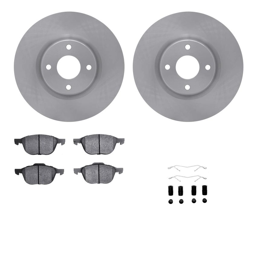 Dynamic Friction 6612-54111 Rotor Kit