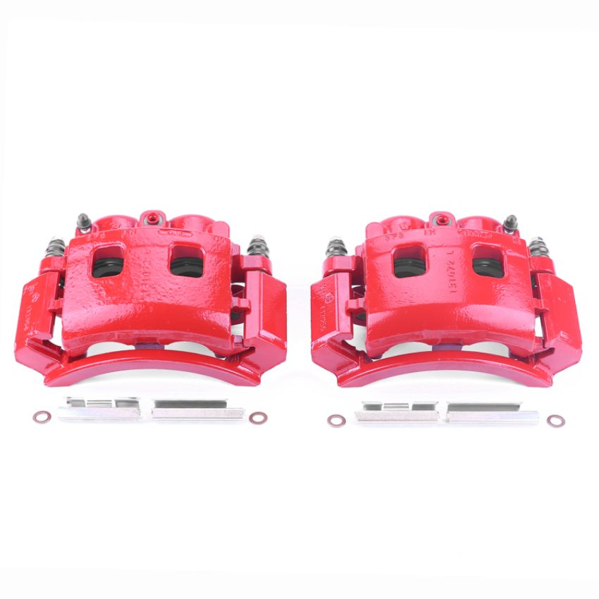 PowerStop S4762A Red Powder Coated Calipers