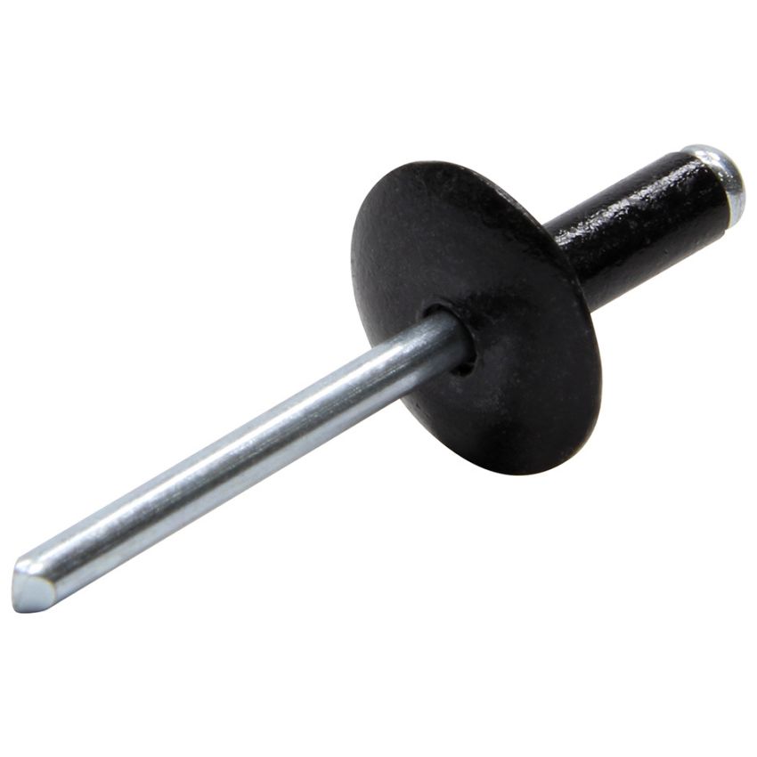 ALLSTAR PERFORMANCE ALL18013 Lg Hd Rivet Black 250pk