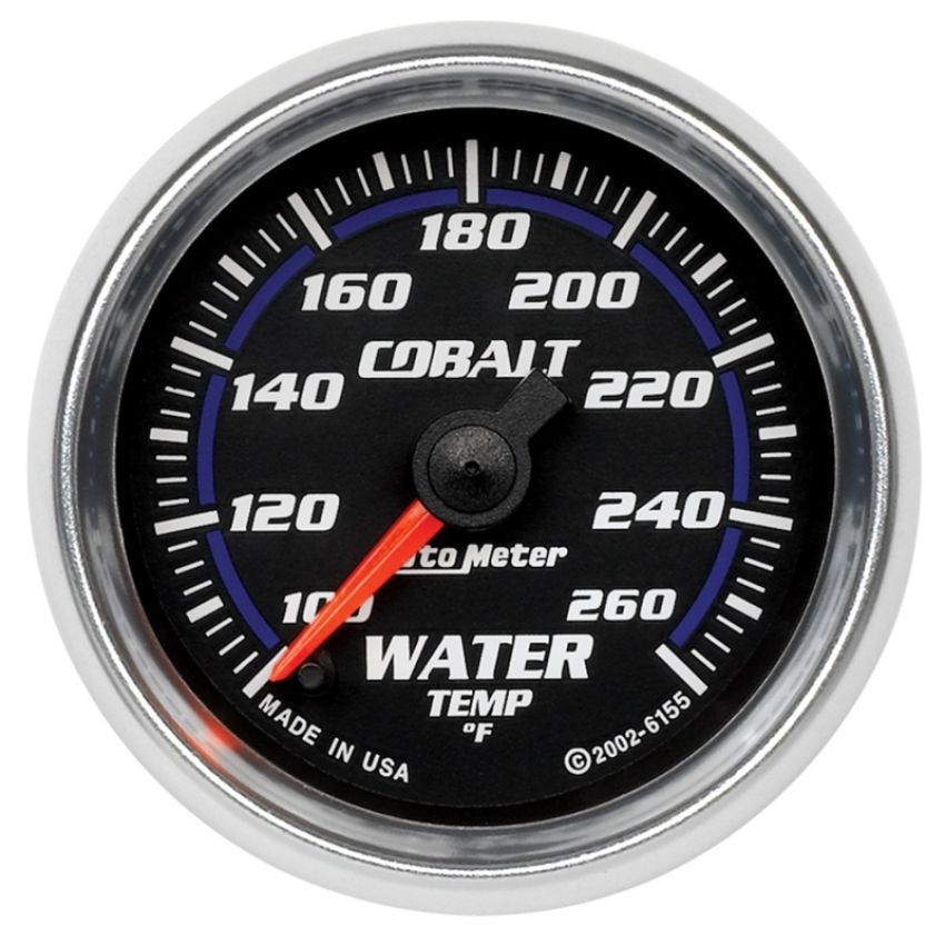 AutoMeter 6155 GAUGE, WATER TEMP, 2 1/16