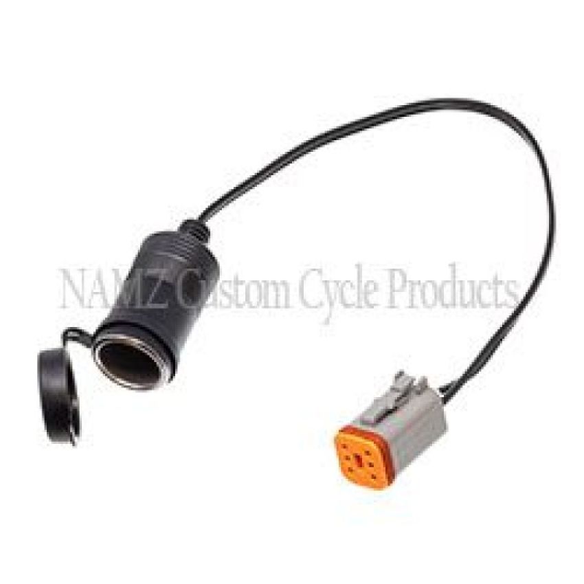NAMZ NOB-PPCB 11-20 V-Twin Softail Power Port w/Dust Cover (For CAN/Bus Models)