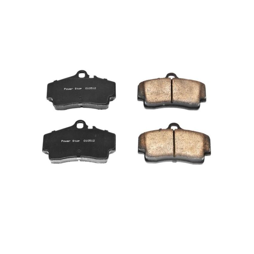 PowerStop 17-738 PowerStop - Z17 Low-Dust Ceramic Brake Pads with Hardware