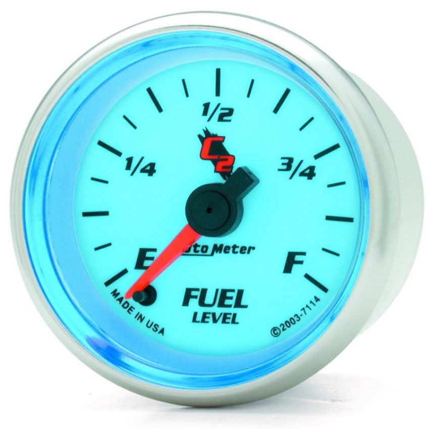 AutoMeter 7114 GAUGE, FUEL LEVEL, 2 1/16