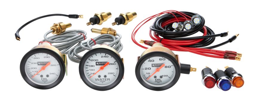 ALLSTAR PERFORMANCE ALL80081 3 Gauge Kit OP/WT/OT
