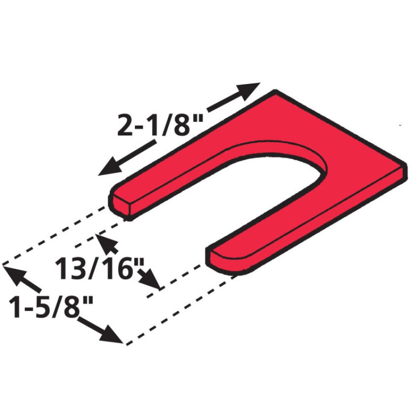 SPECIALTY PRODUCTS COMPANY 35060 TANDEM SHIM-FRTLNR SS 1/32