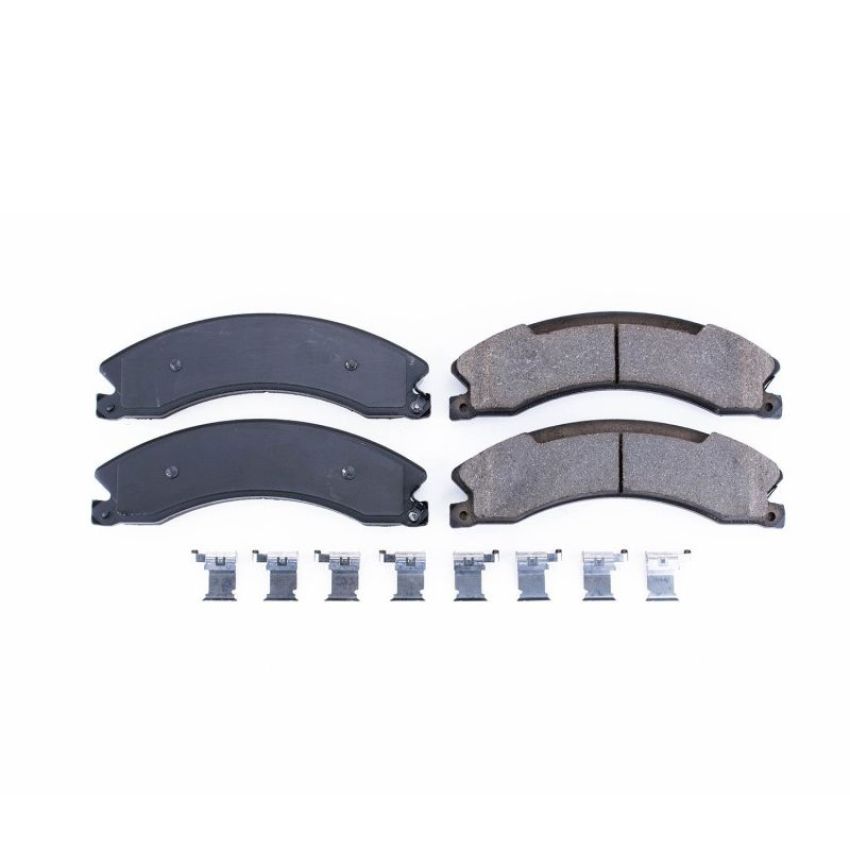 PowerStop 17-1565 PowerStop - Z17 Low-Dust Ceramic Brake Pads with Hardware
