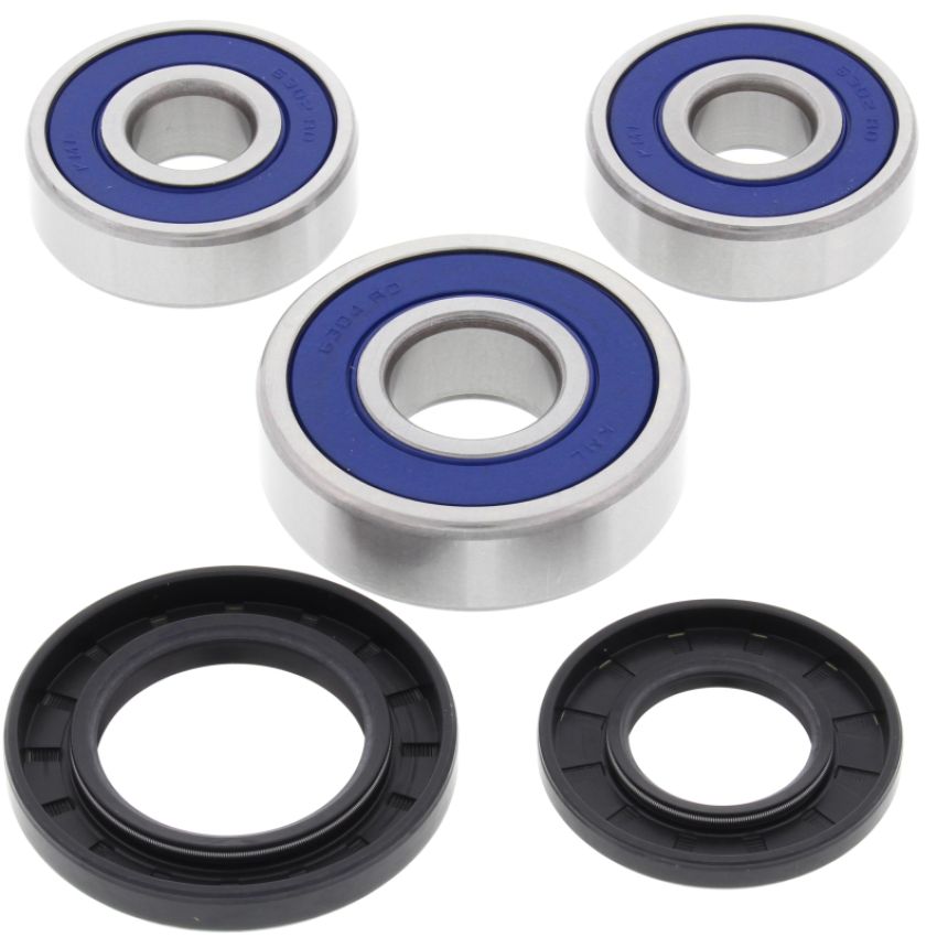 All Balls Racing 25-1546 84-85 Yamaha RZ350 Wheel Bearing Kit Rear