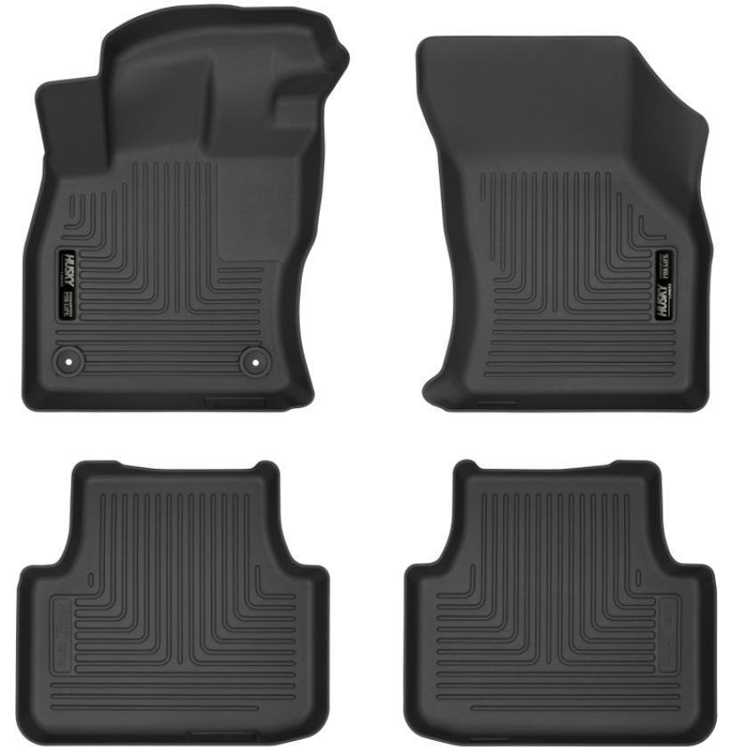 Husky Liners 95831 19-23 Volkswagen Jetta Weatherbeater Black Front & 2nd Seat Floor Liners