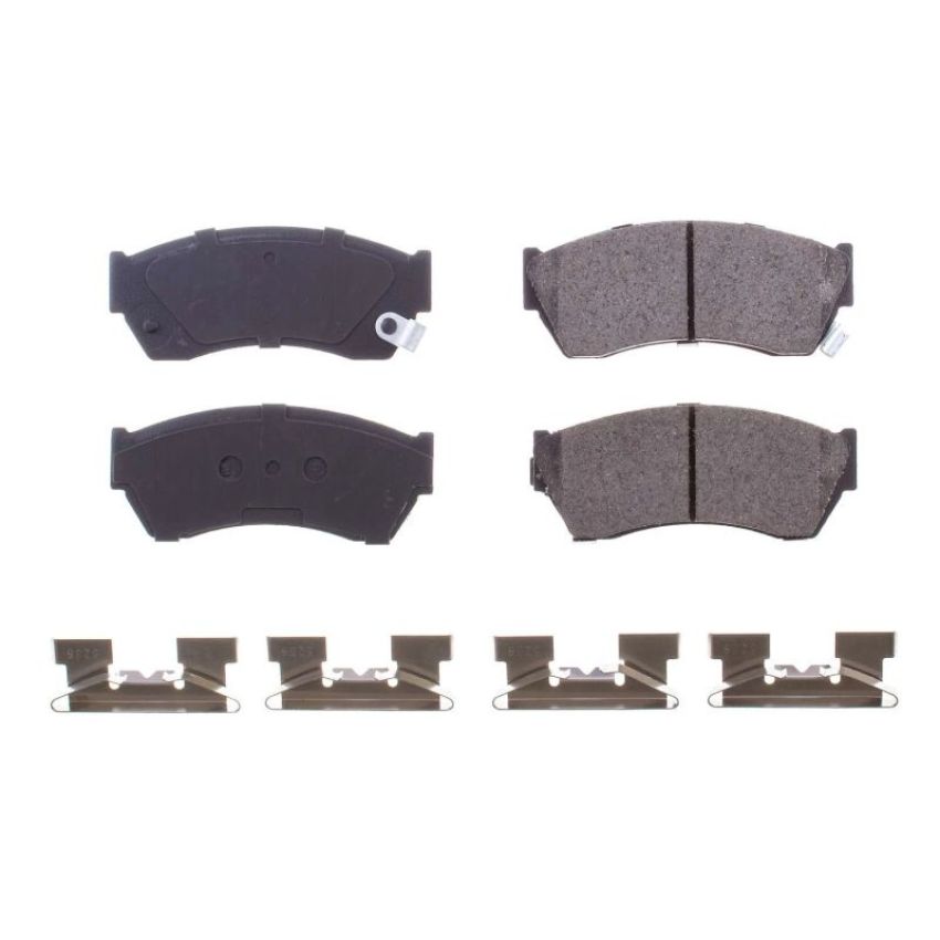 PowerStop 17-451 PowerStop - Z17 Low-Dust Ceramic Brake Pads with Hardware