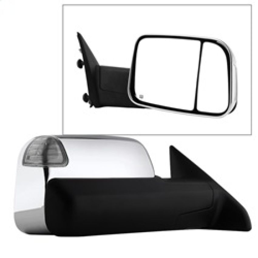 SPYDER 9933172 Xtune Dodge Ram 1500 09-12 Extendable Heated Adjust Mirror Chrome HoUSing Right MIR-DRAM10-PW-R