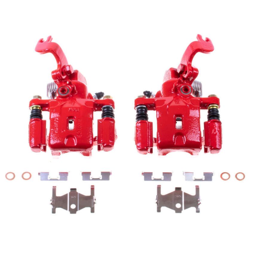 PowerStop S1916 Red Powder Coated Calipers