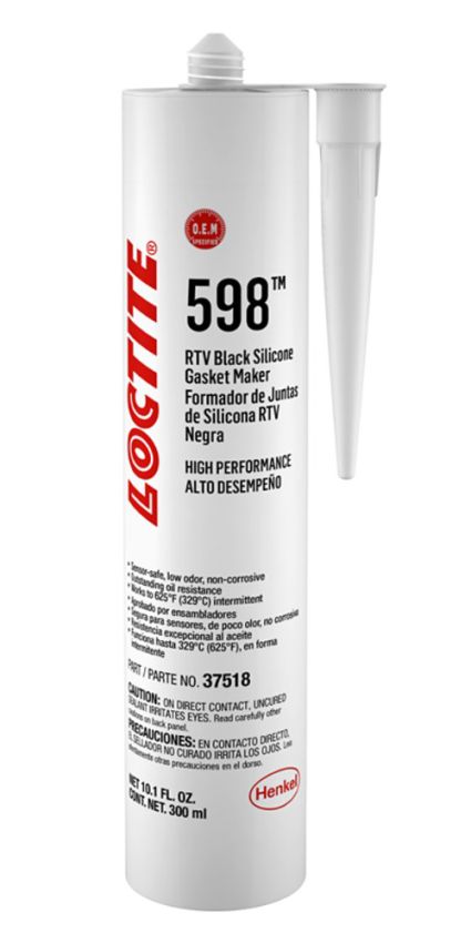 LOCTITE 495074 598 RTV BLACK